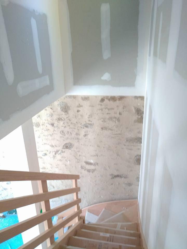 escalier placo